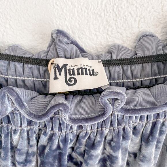 Show Me Your Mumu Ruffle Off the Shoulder Top Size XS - Picture 7 of 8